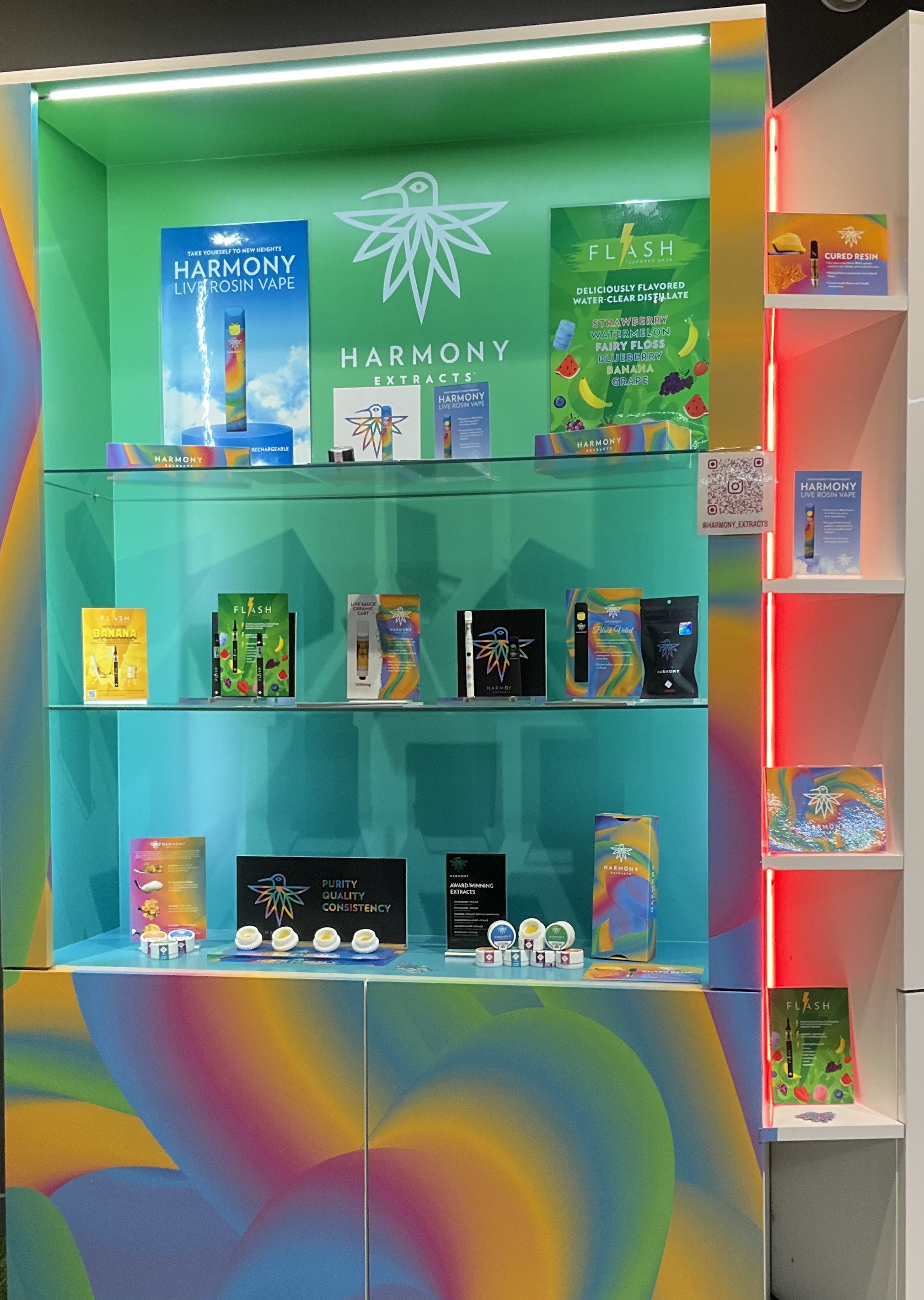 Final in-store installation