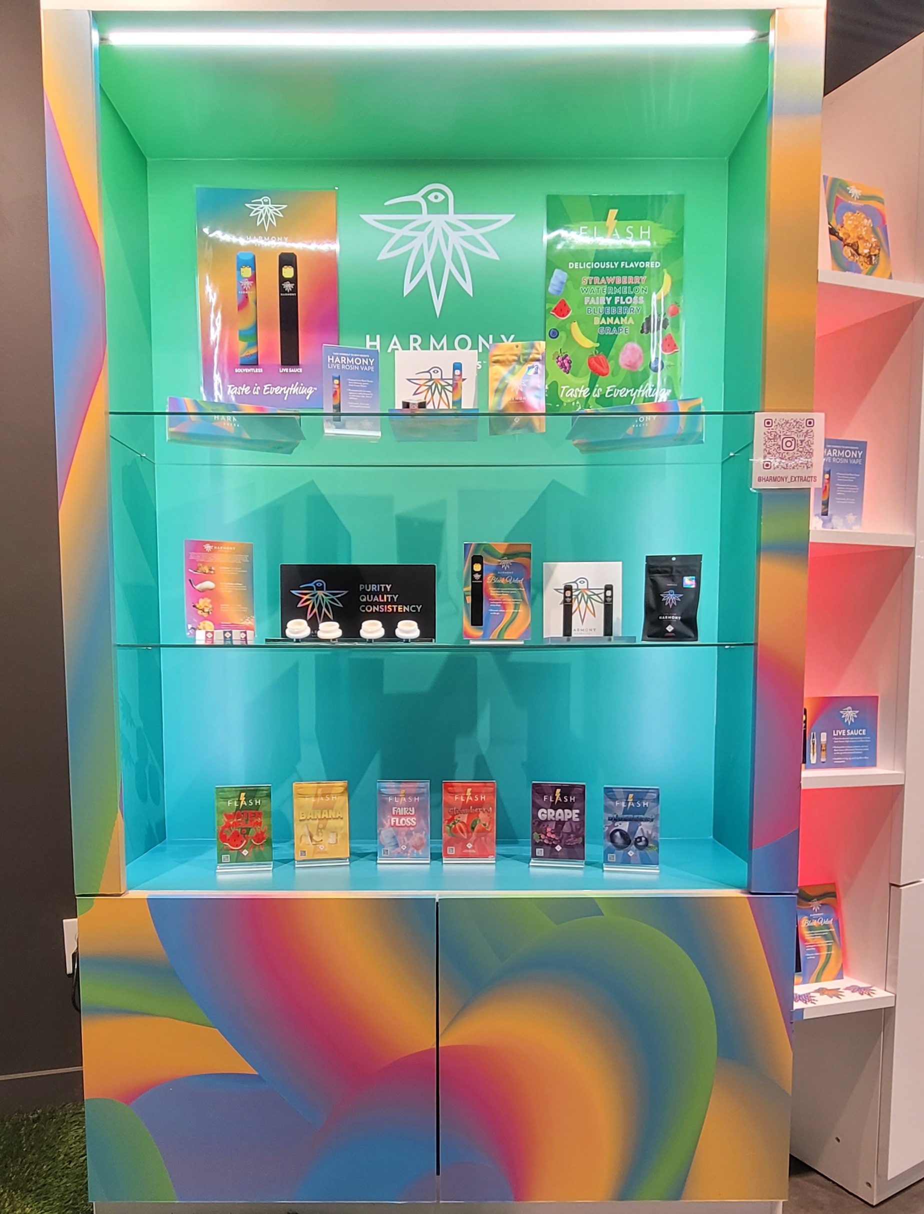 Final in-store installation