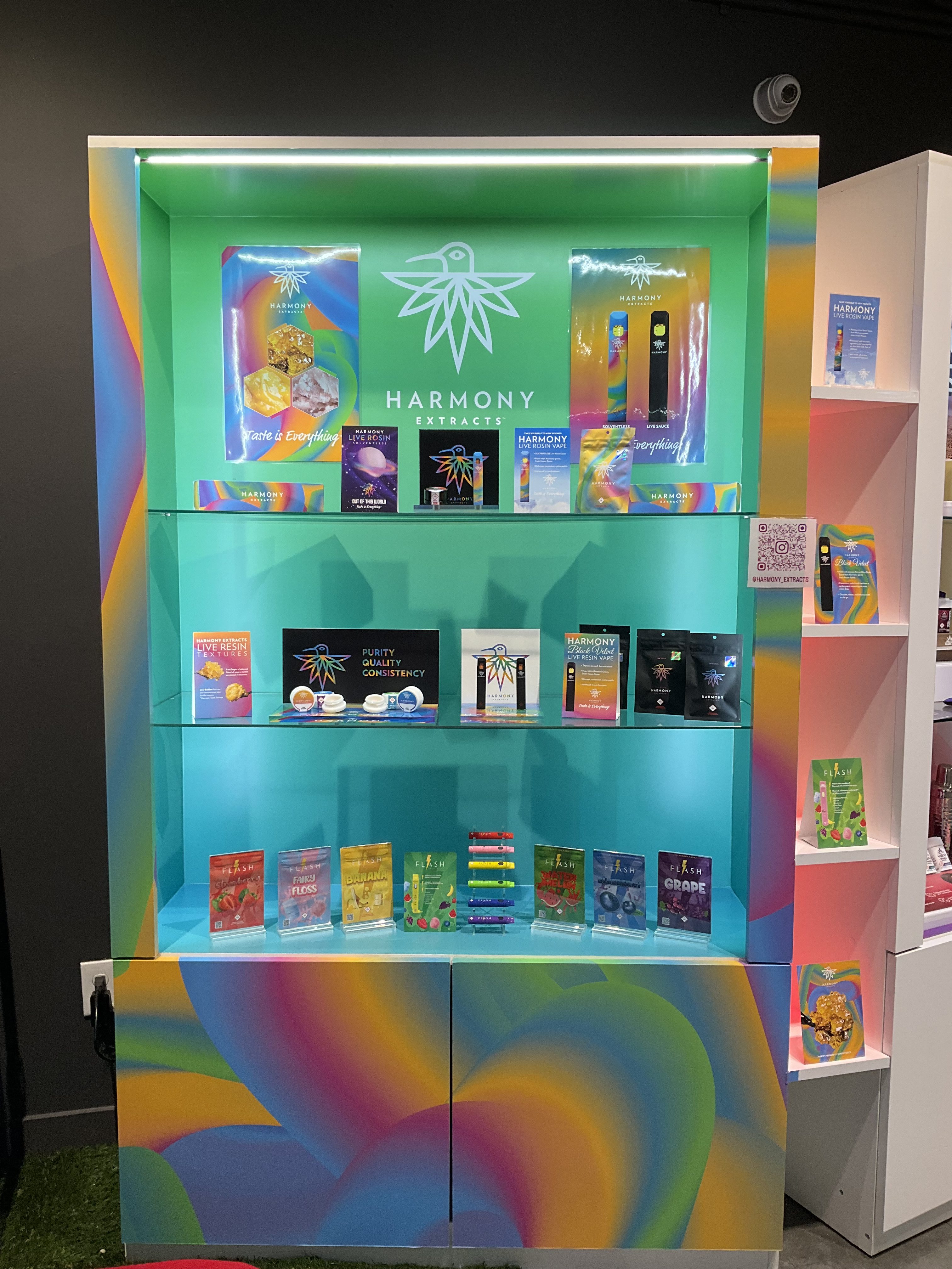 Final in-store installation